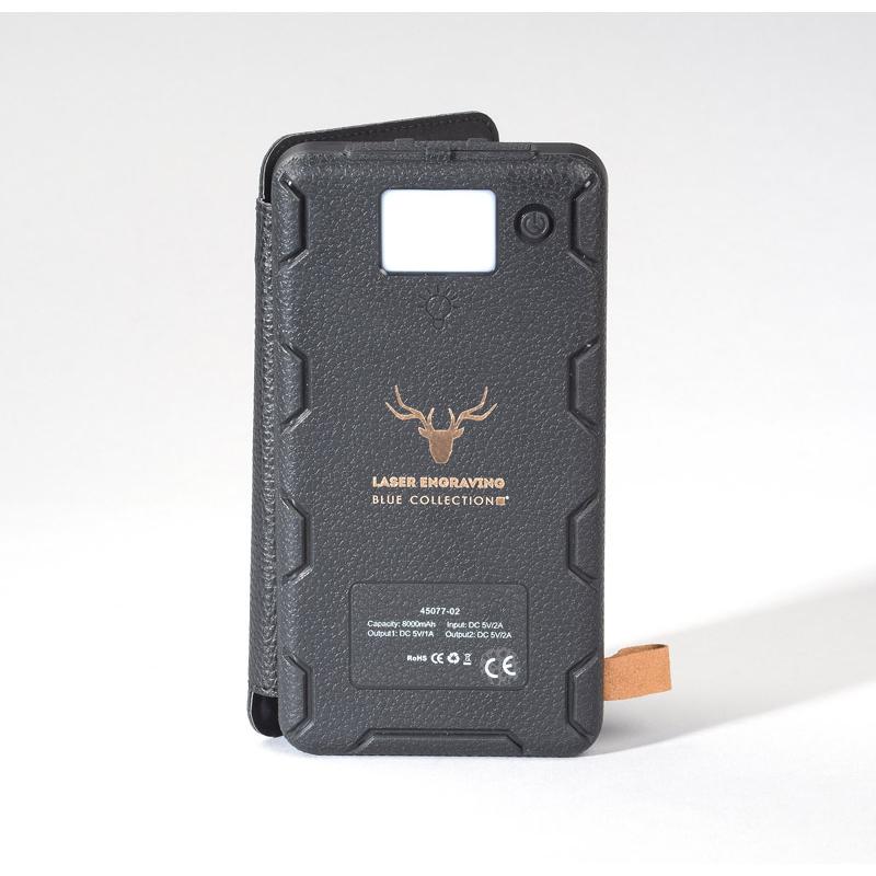 Baterie externă SOLRAY 8000 mAh negru