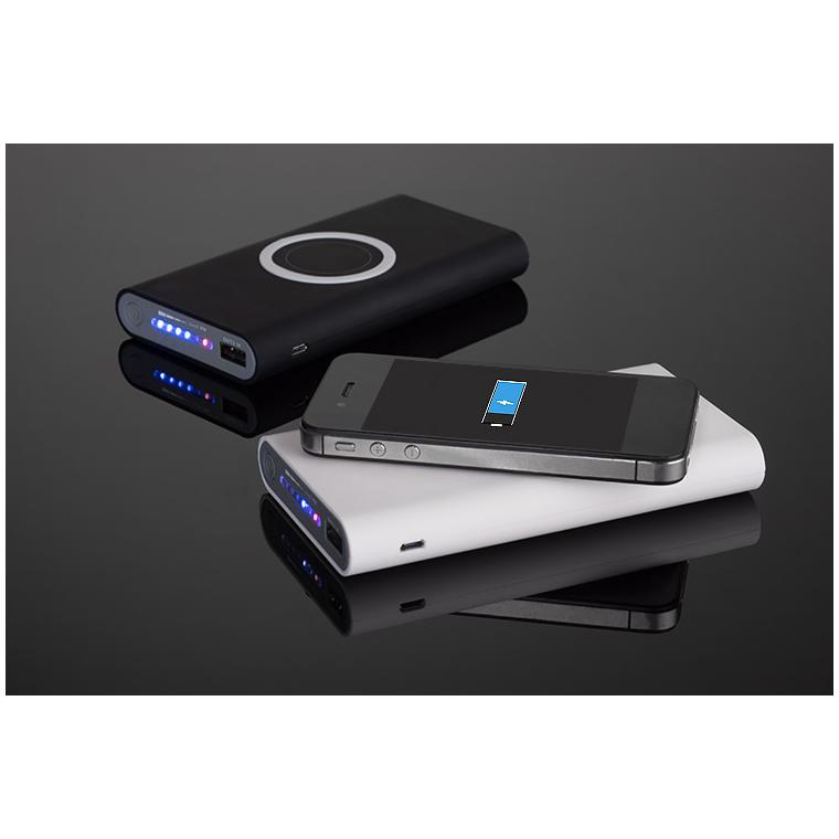 Baterie externă DOUBLE 8000 mAh negru