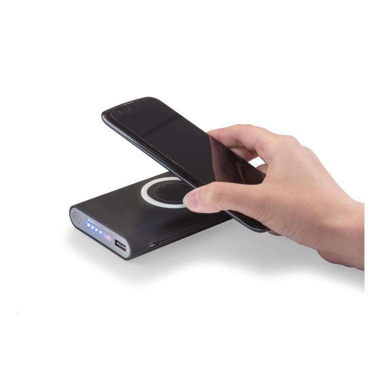 Baterie externă DOUBLE 8000 mAh negru