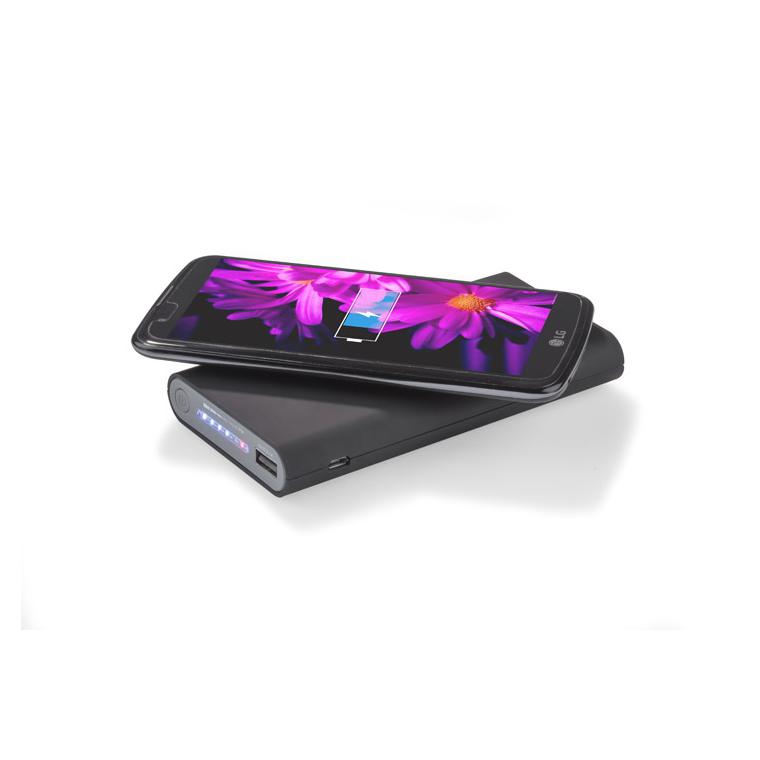 Baterie externă DOUBLE 8000 mAh negru