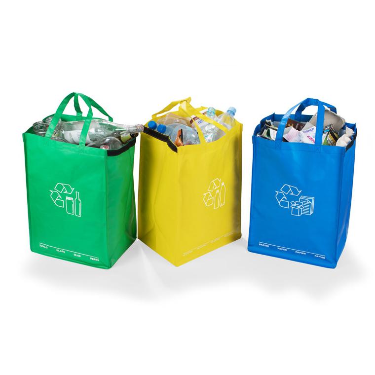 Pungi de reciclare RECIDO multicolor