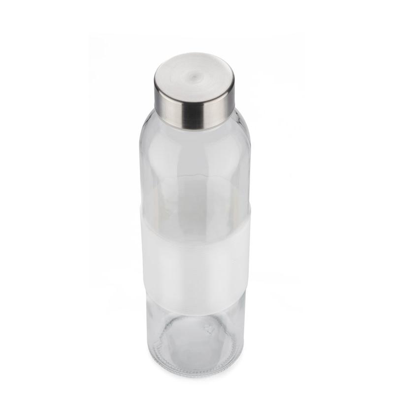 Sticlă de sticlă GLASSI 520 ml Alb
