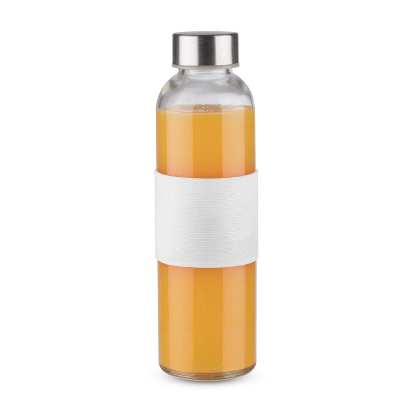 Sticlă de sticlă GLASSI 520 ml Alb