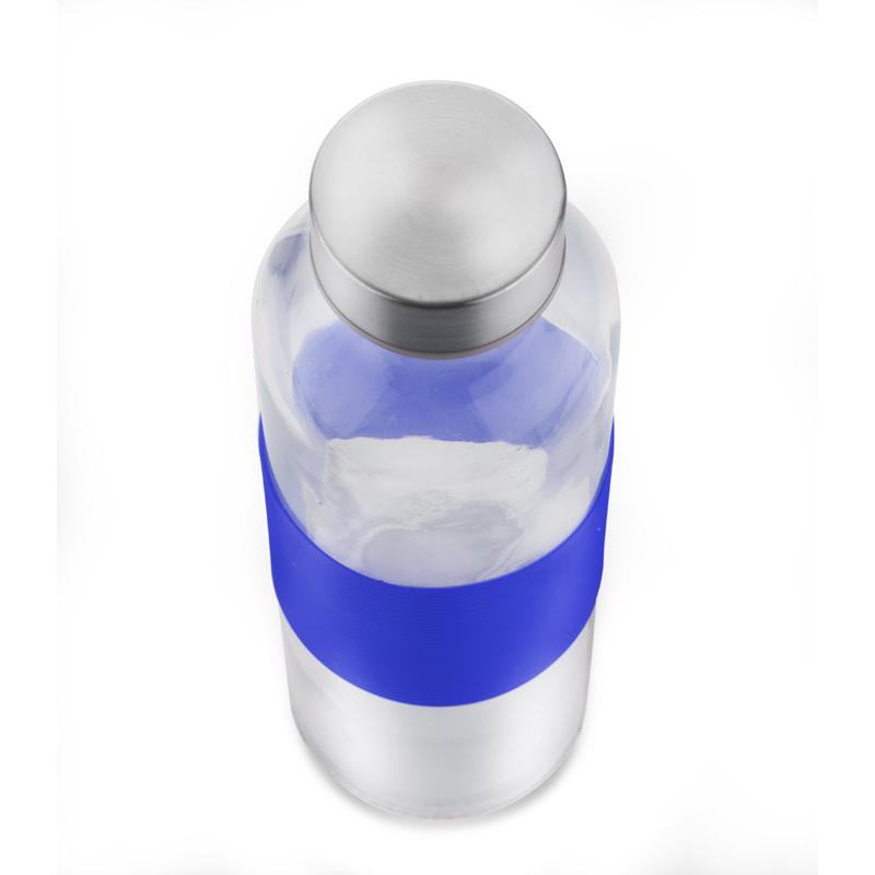 Sticlă de sticlă GLASSI 520 ml albastru