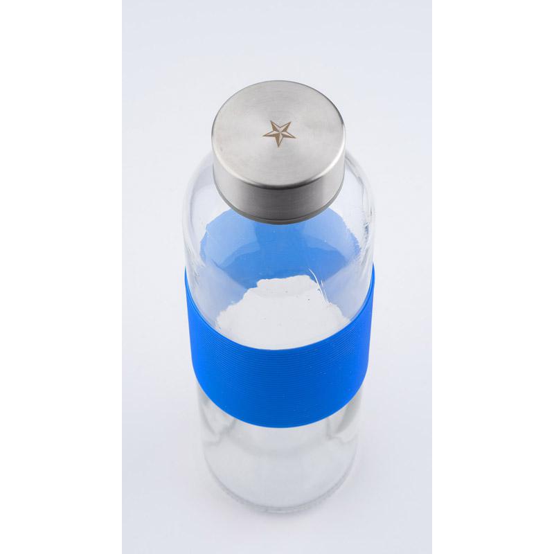 Sticlă de sticlă GLASSI 520 ml albastru