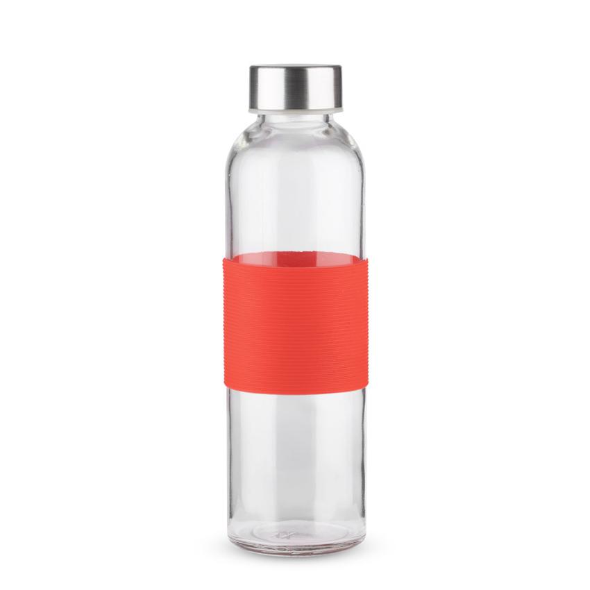 Sticlă de sticlă GLASSI 520 ml rosu