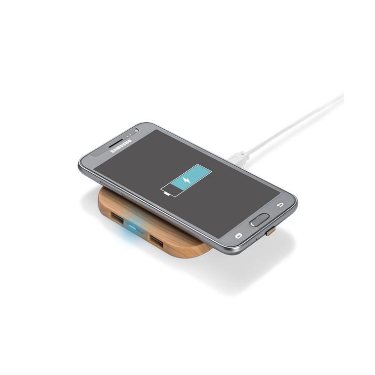 Încărcător wireless LINO Bej