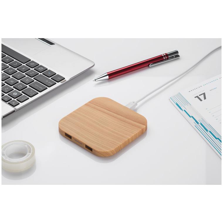 Încărcător wireless LINO bej