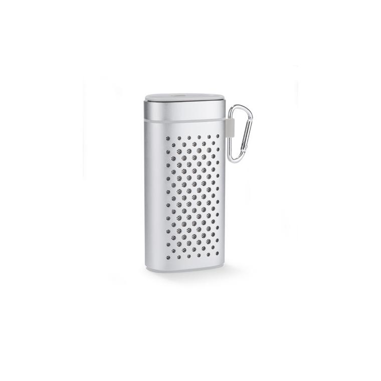 Boxă wireless cu baterie externă SOUND 4000 mAh Argintiu
