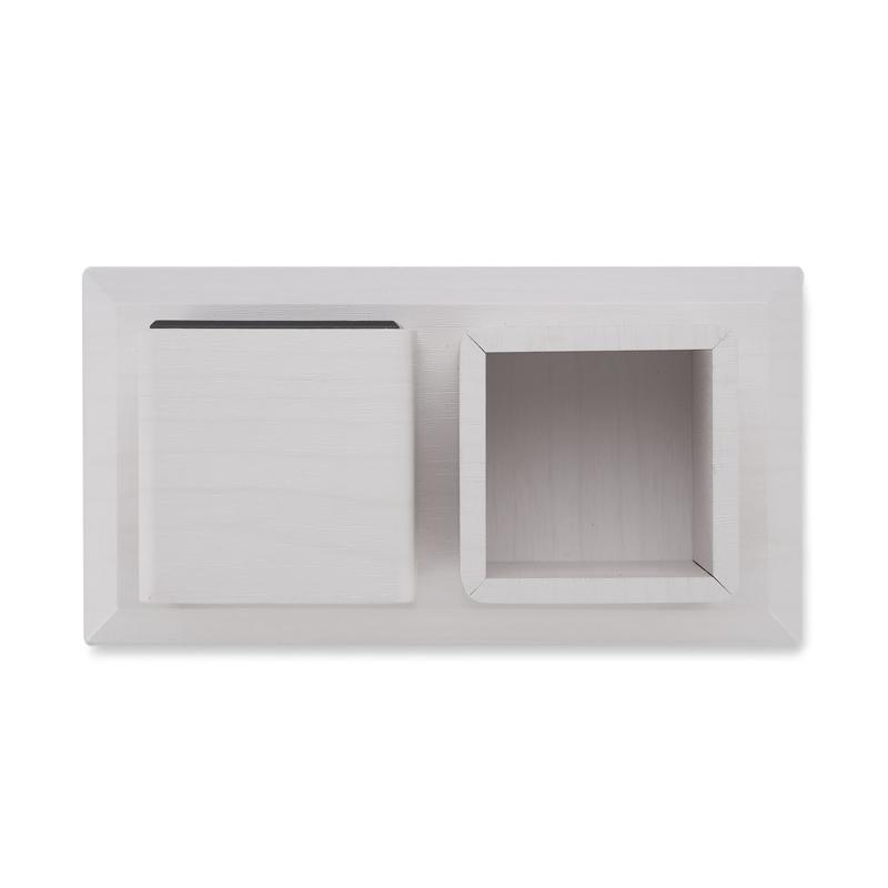 Organizator de birou LITO alb