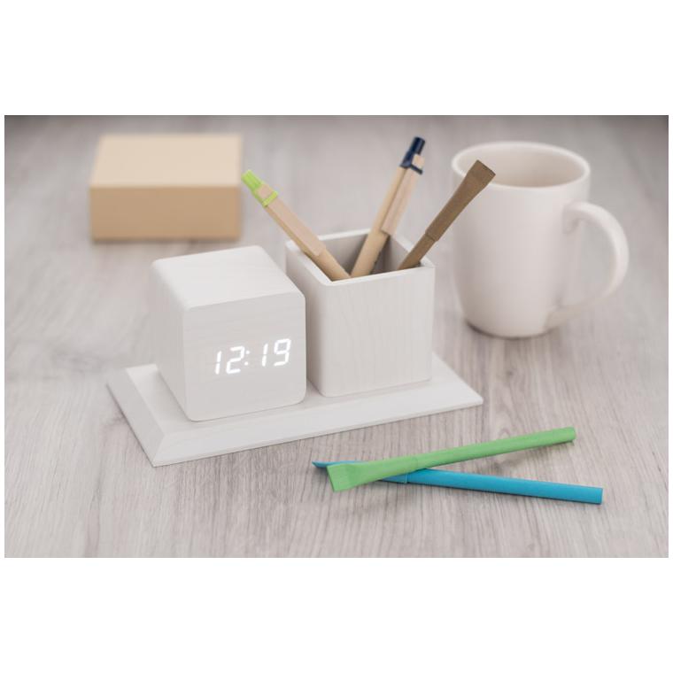 Organizator de birou LITO alb