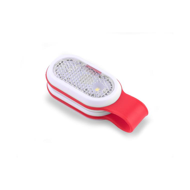 Lanternă LED cu un magnet CLIPSY rosu