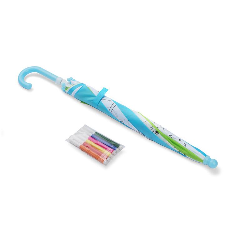 Umbrelă de colorat KIDDI multicolor