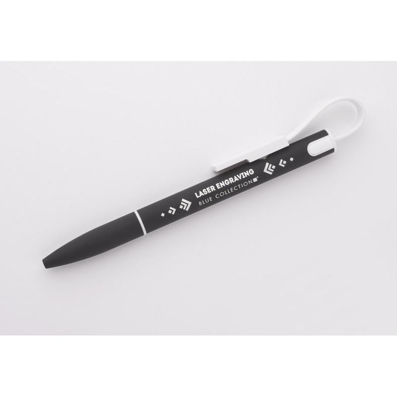 Pix cu bilă și cablu USB CHARGE negru