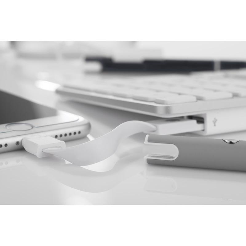 Pix cu bilă și cablu USB CHARGE negru