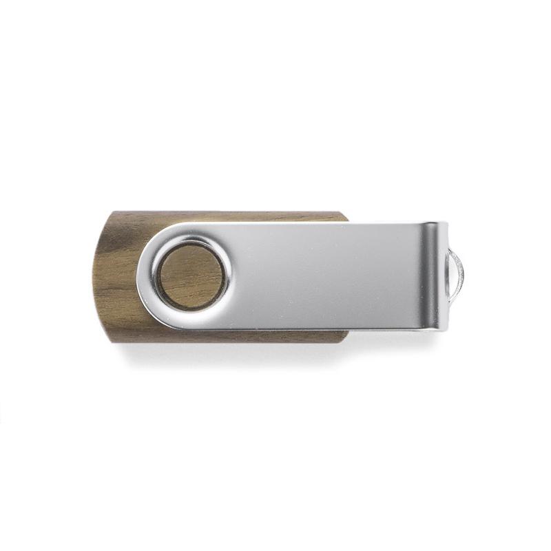 Stick USB TWISTER WALNUT 16 GB maro
