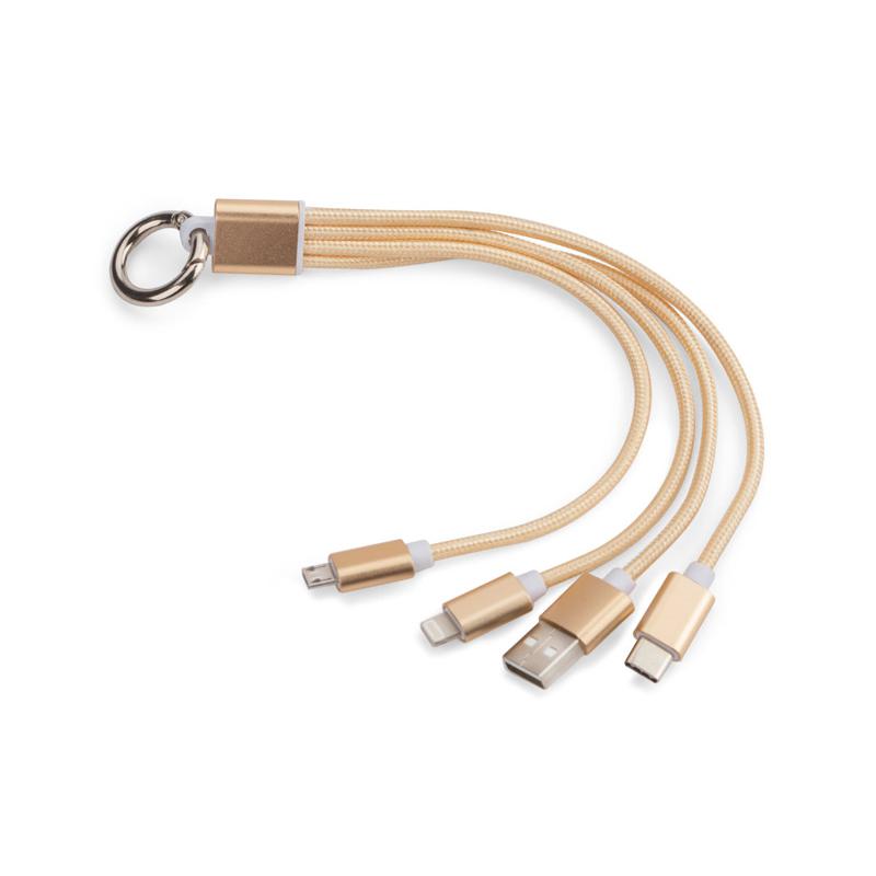 3 în 1 cablu USB TAUS auriu