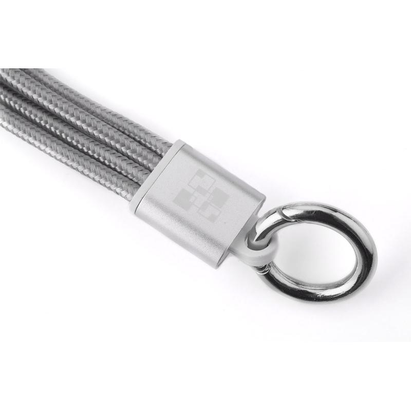 3 în 1 cablu USB TAUS argintiu