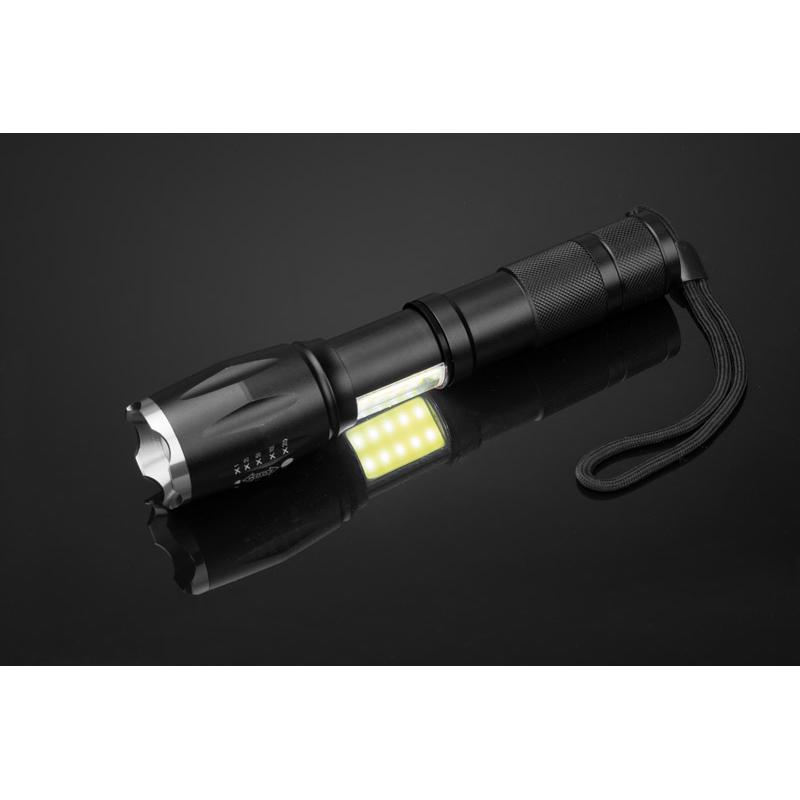 Lanternă COB TORCO negru