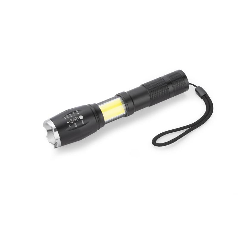 Lanternă COB TORCO negru