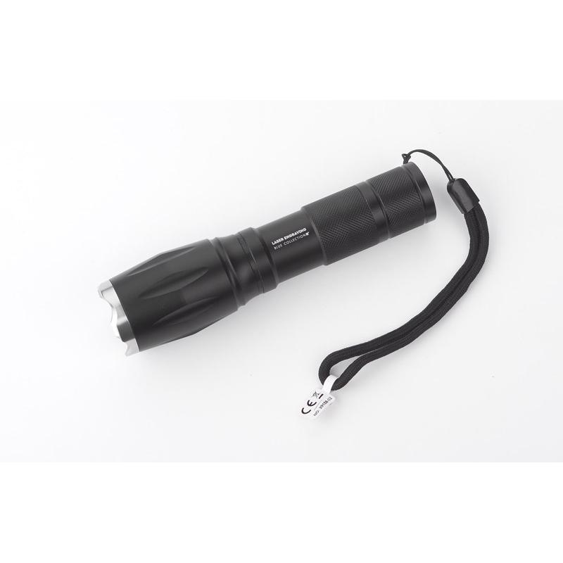 Lanternă COB TORCO negru