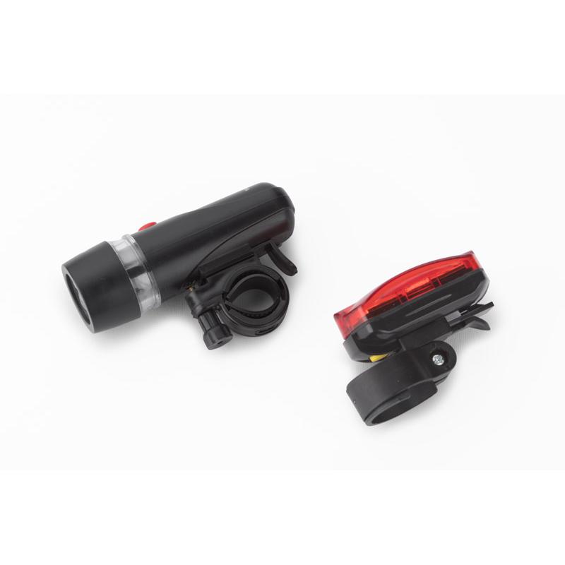 Set de lumini pentru biciclete AZER negru