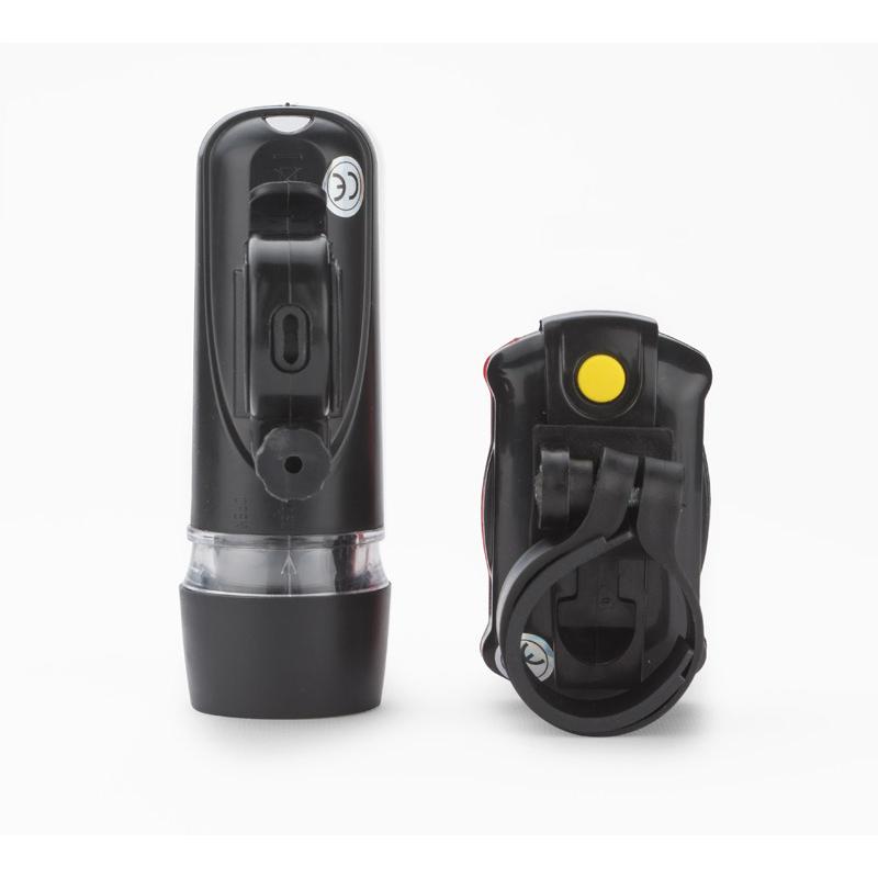 Set de lumini pentru biciclete AZER negru