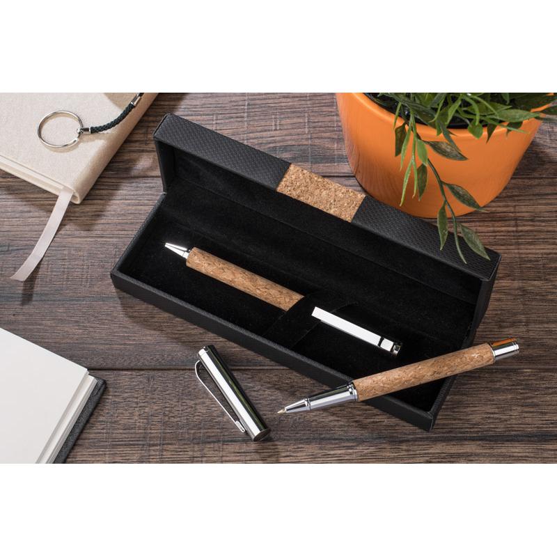 Set de scris KANSAS maro