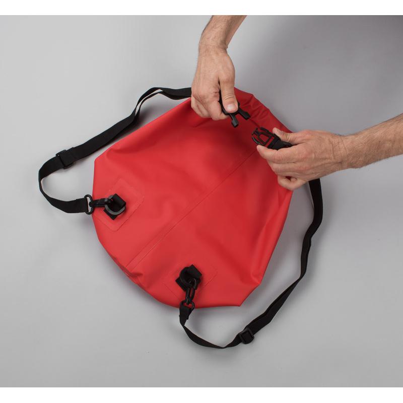 Rucsac impermeabil FLOW rosu