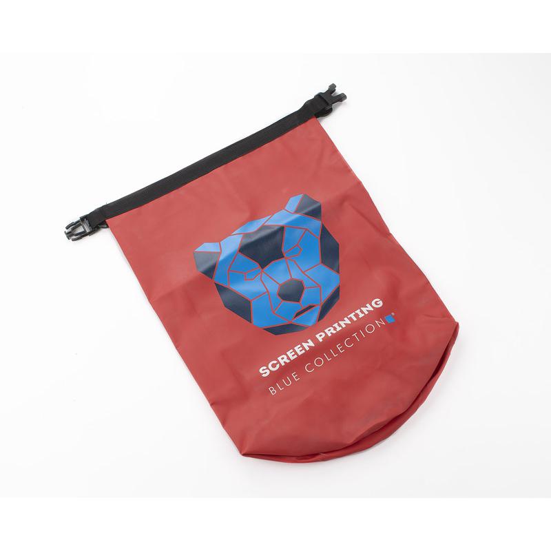 Rucsac impermeabil FLOW rosu