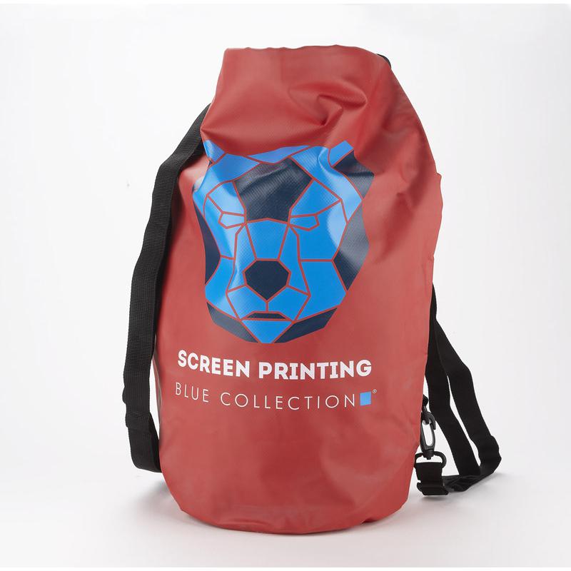 Rucsac impermeabil FLOW rosu