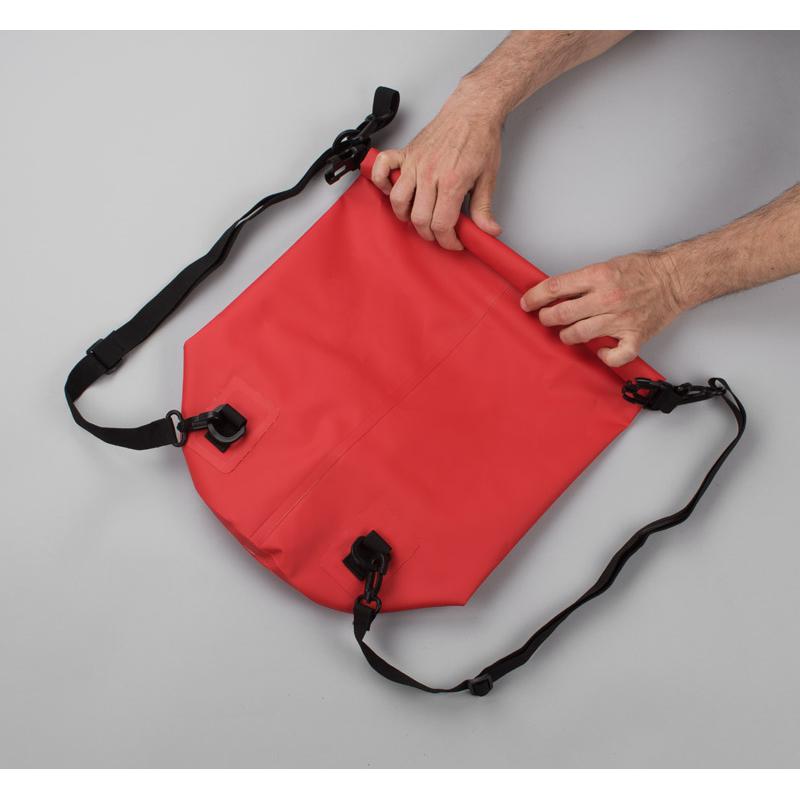 Rucsac impermeabil FLOW rosu