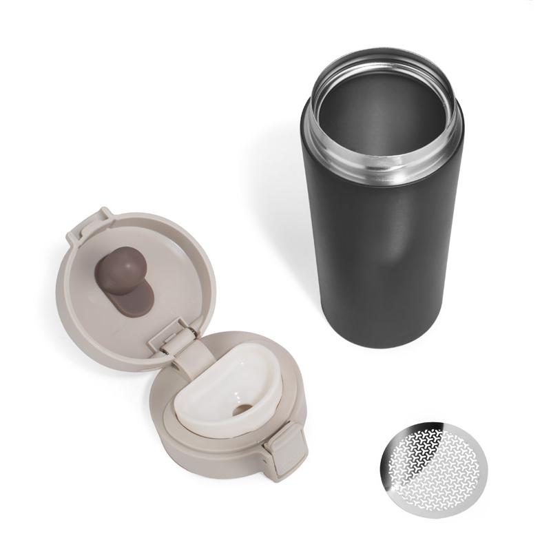 Cană de călătorie STAR 350 ml negru