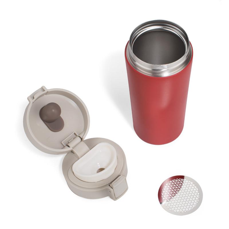 Cană de călătorie STAR 350 ml Roșu