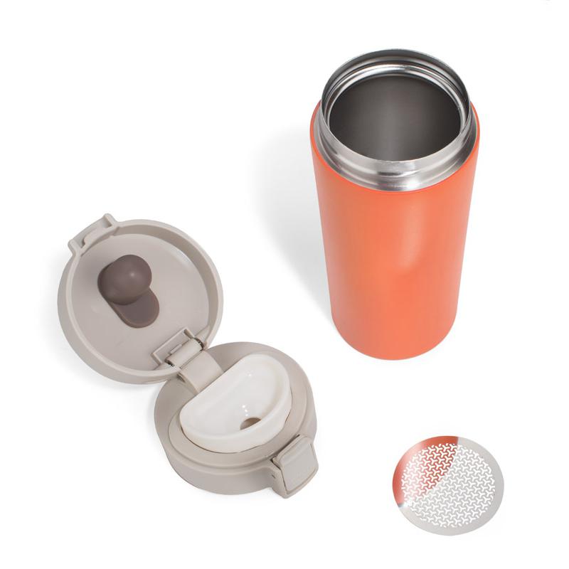 Cană de călătorie STAR 350 ml portocaliu