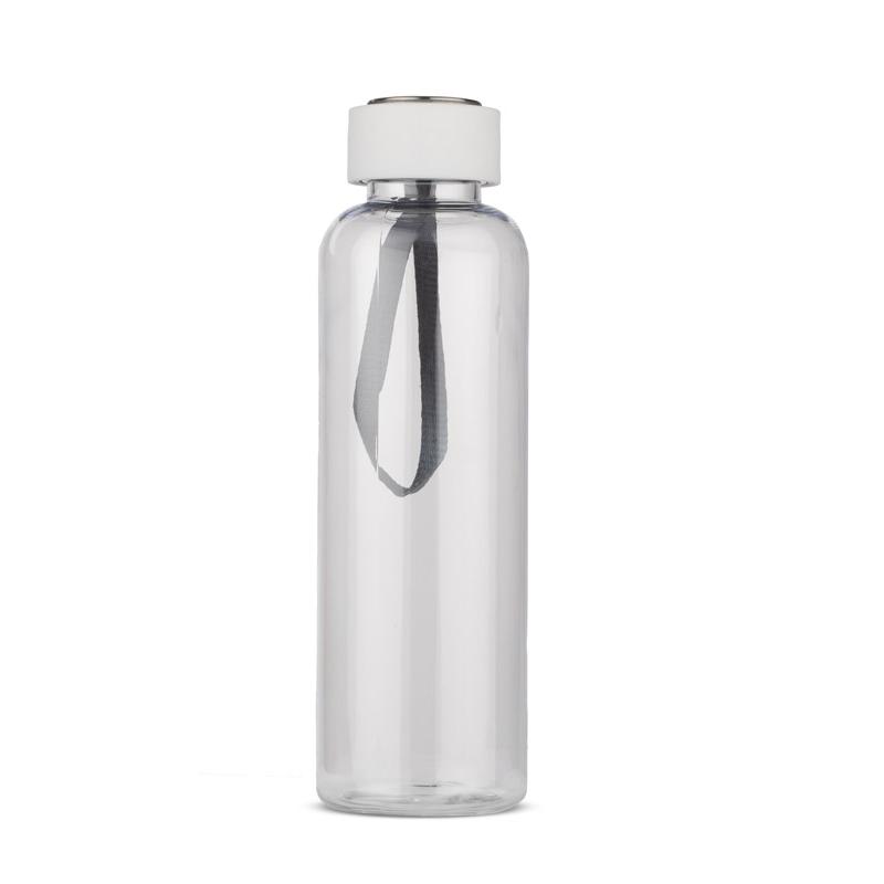 Sticlă de apă CLEAR 500 ml alb