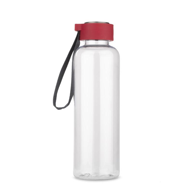 Sticlă de apă CLEAR 500 ml rosu