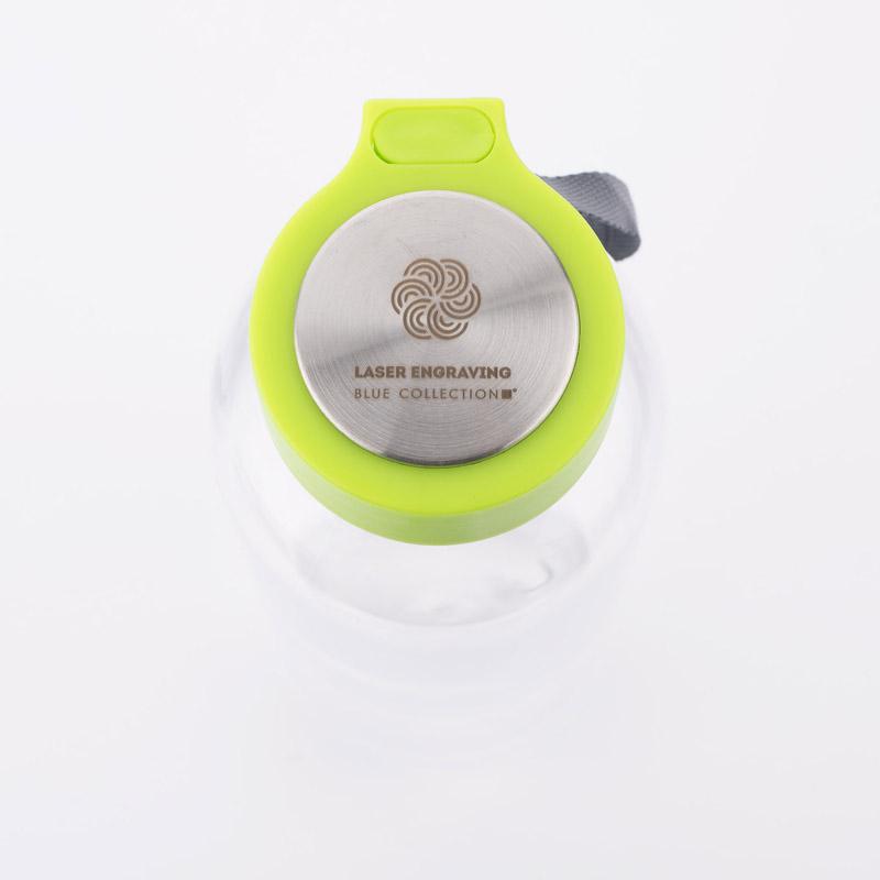 Sticlă de apă CLEAR 500 ml verde deschis