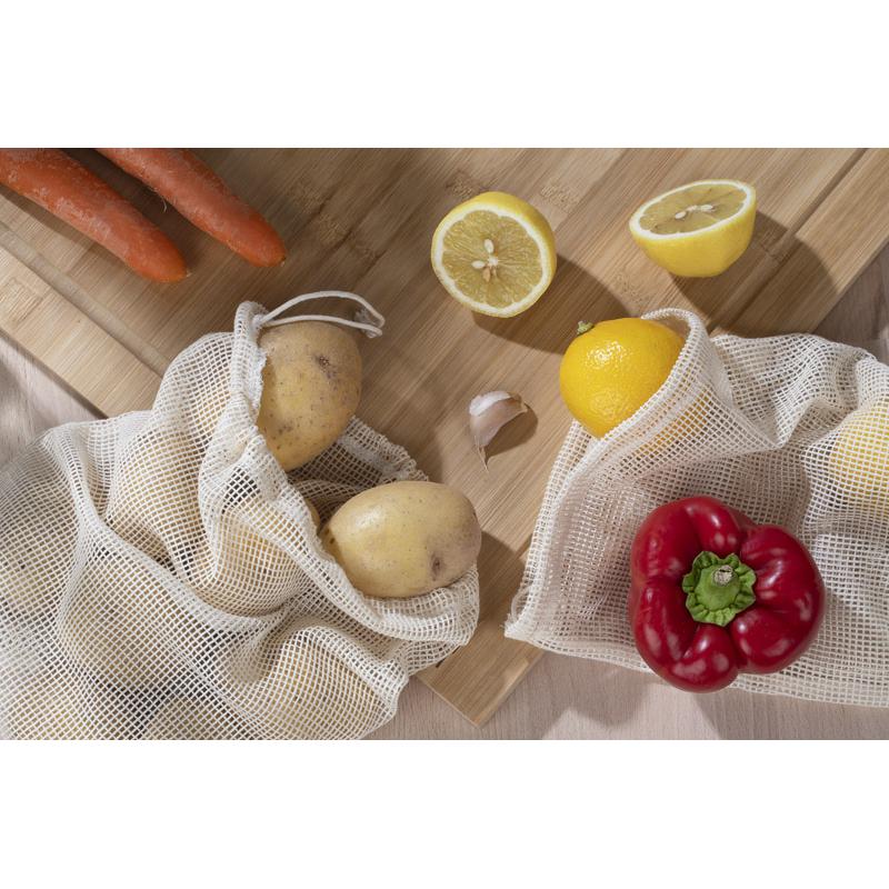 Saci de plasă set GREENS bej