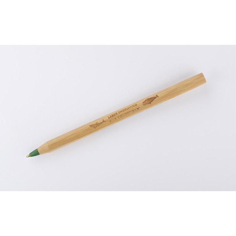 Pix cu bilă din bambus LASS Verde