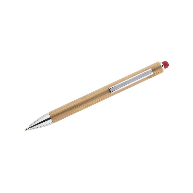 Pix cu touch din bambus TUSO rosu