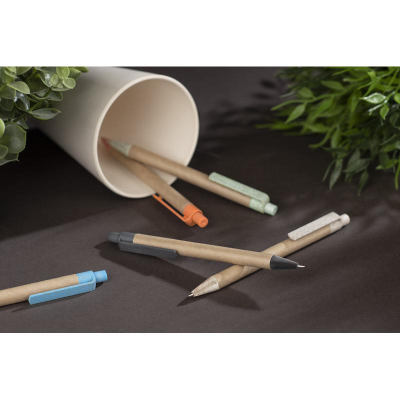 Pix cu bilă de hârtie TIKO albastru deschis