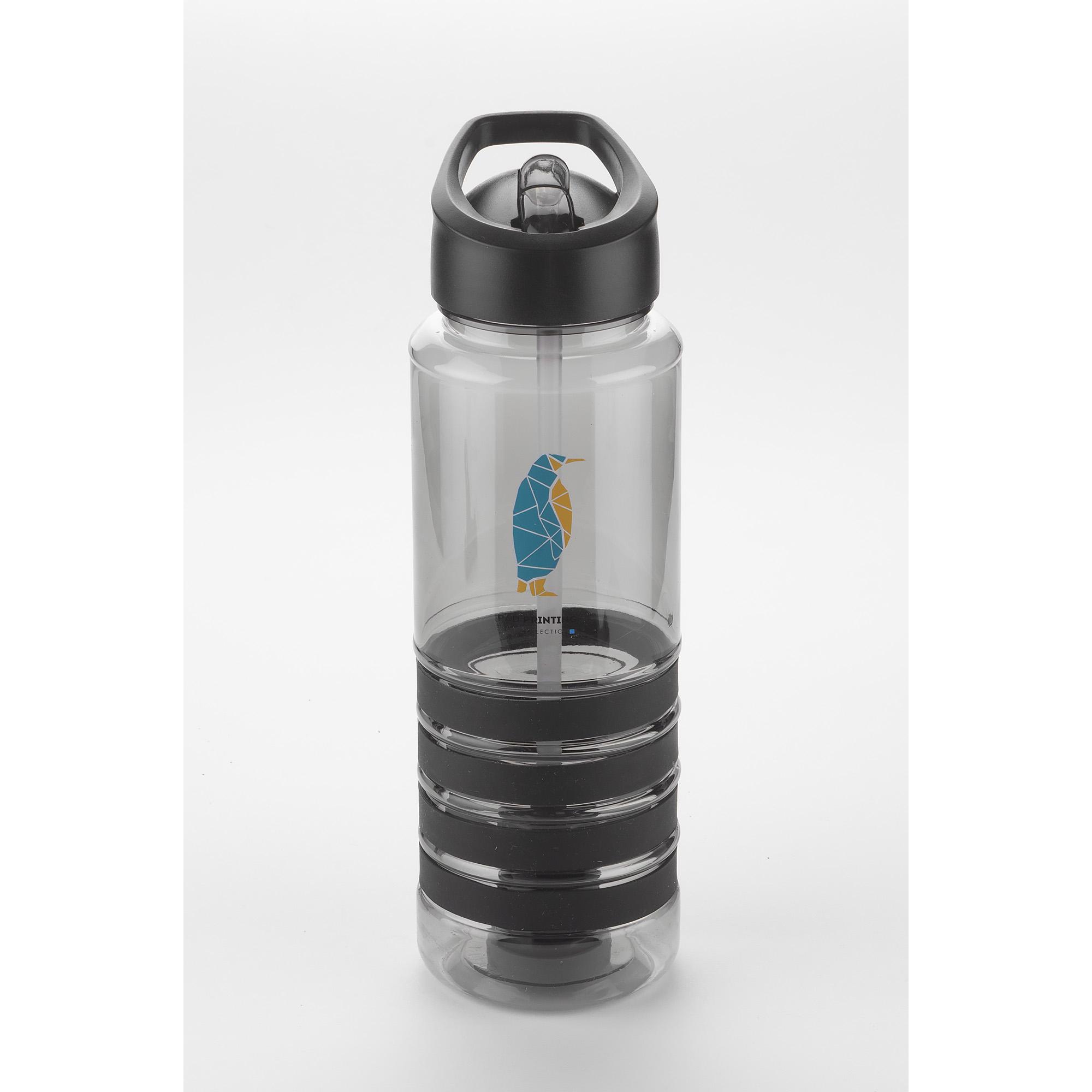 Sticlă sport cu filtru de carbon KIVI 700 ml Negru