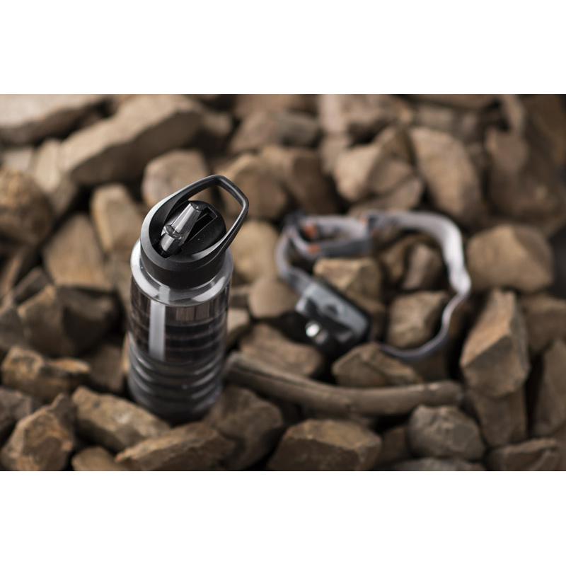 Sticlă sport cu filtru de carbon KIVI 700 ml Negru