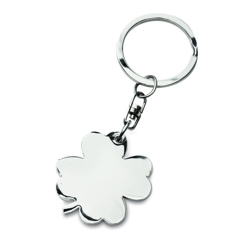 Breloc LUCK argintiu