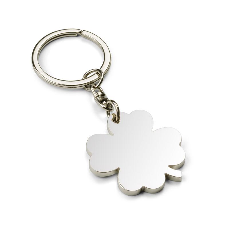 Breloc LUCK argintiu