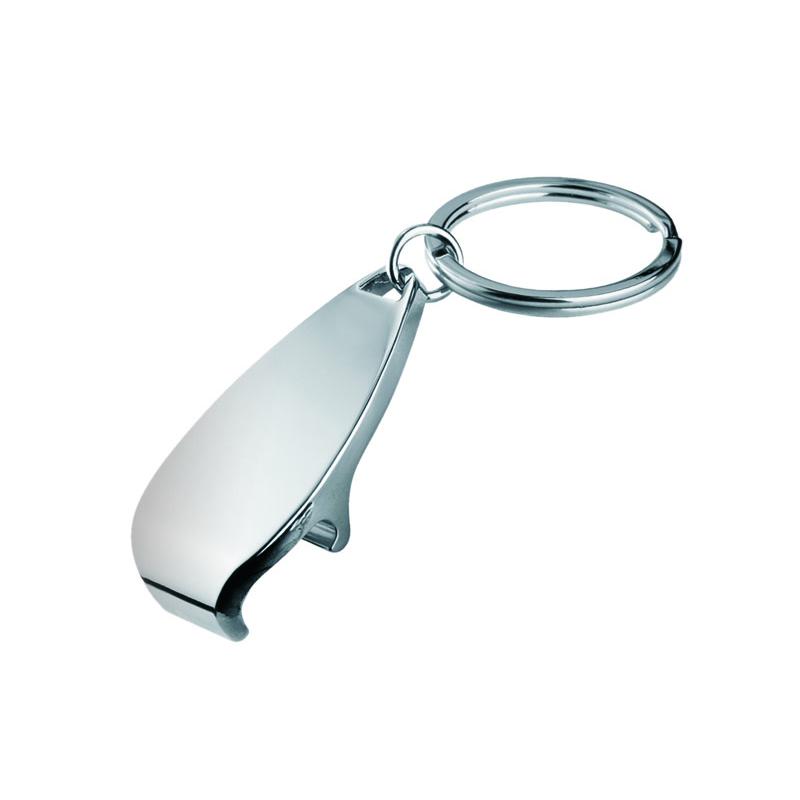 Breloc 2 în 1 APER argintiu