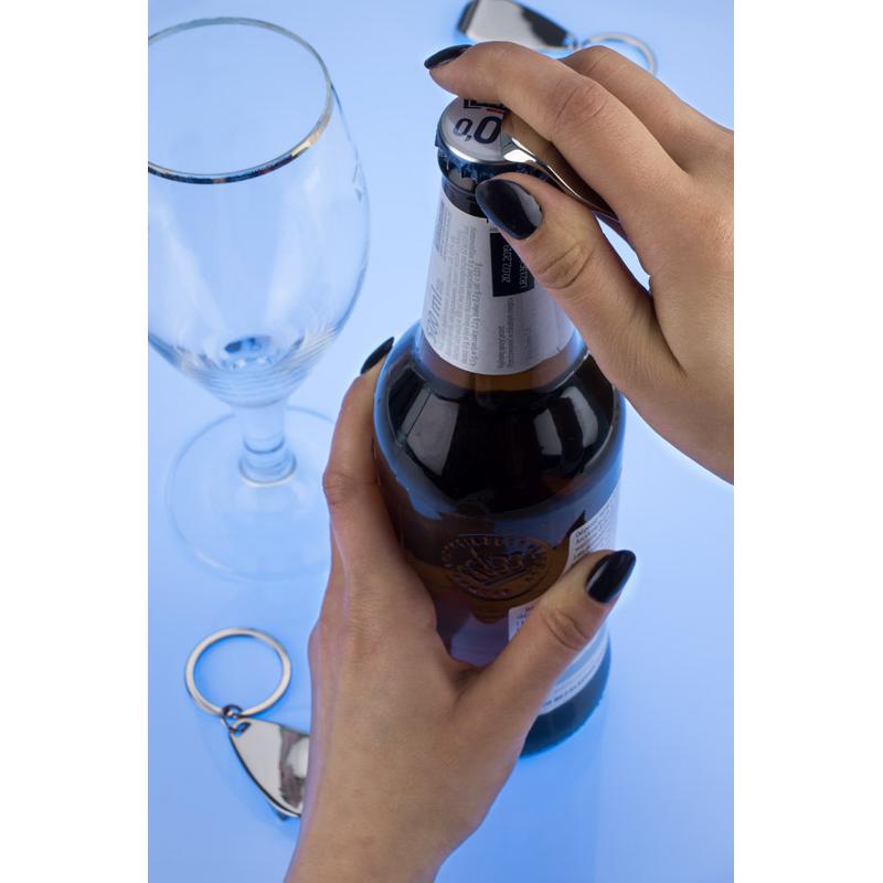 Breloc 2 în 1 APER argintiu