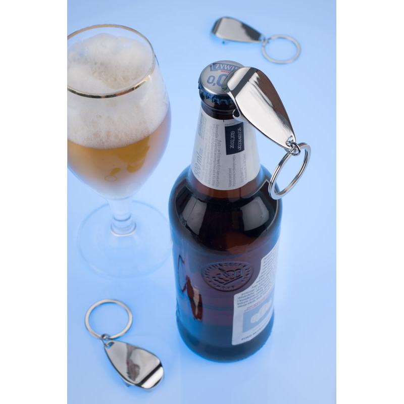 Breloc 2 în 1 APER argintiu