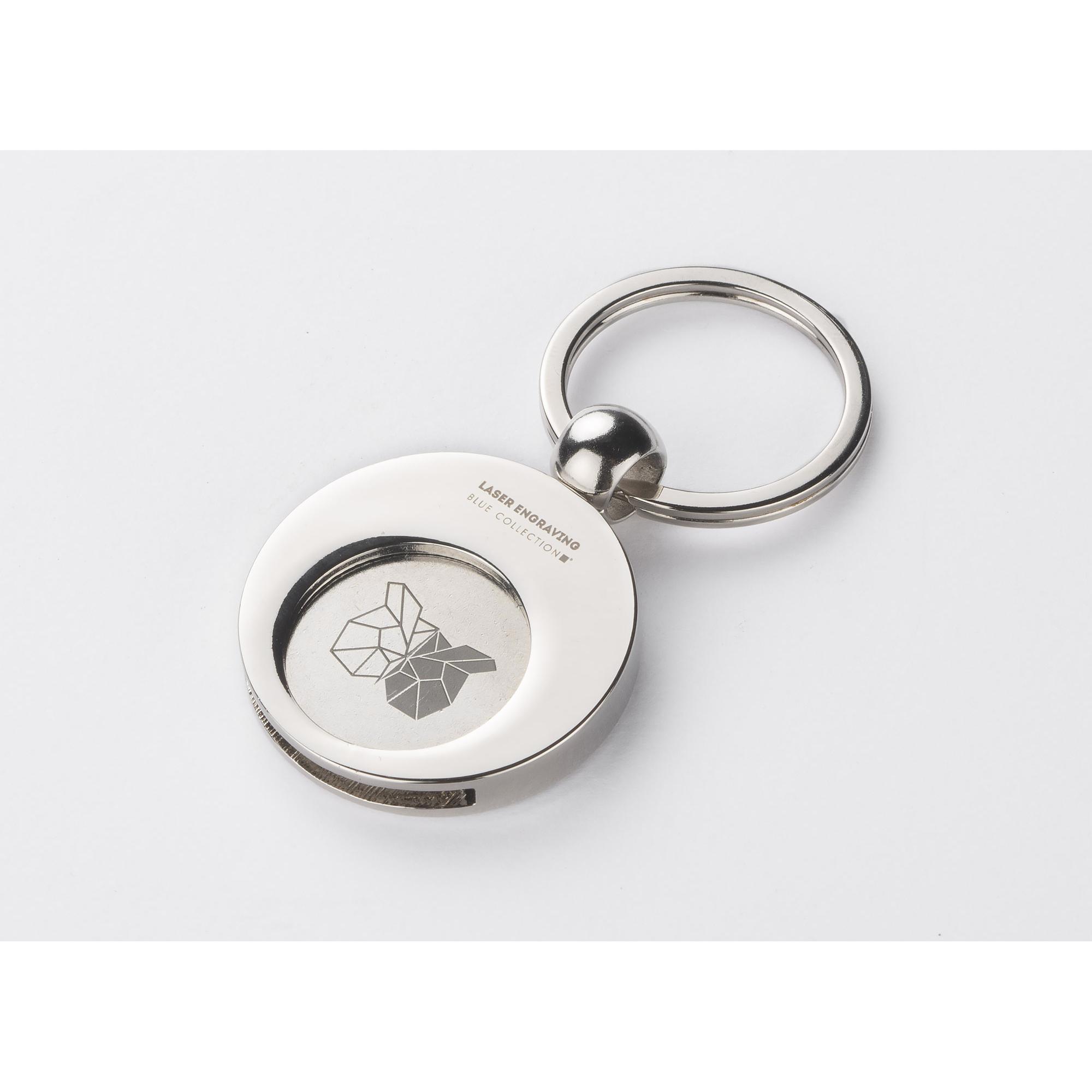 Breloc 2 în 1 SHOPER argintiu